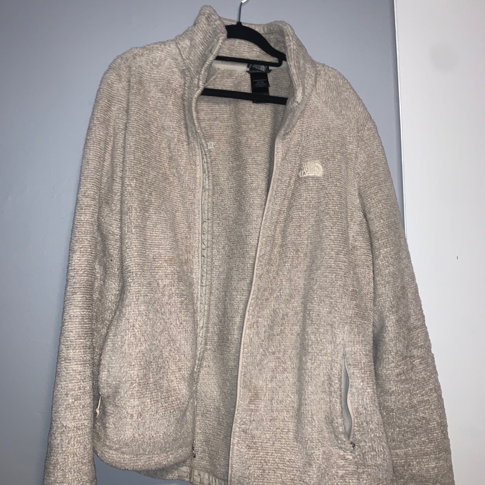 North Face Fluffy Sweater